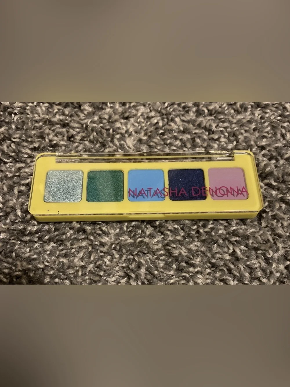 Natasha Denona Mini Tropic Blue Eyeshadow Palette 5 Shades